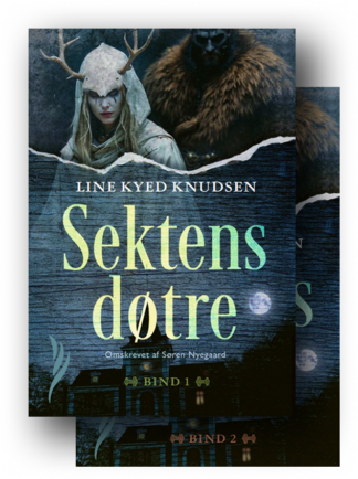 Knudsen, Lise Kyed: Sektens døtre, 2 bind. Fjerlette bøger og lydbøger - letlæsningsbøger